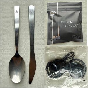 VINTAGE AIRLINE MEMORABILIA - AMERICAN AIRLINES, DELTA, AIR FRANCE - KNIFE SPOON